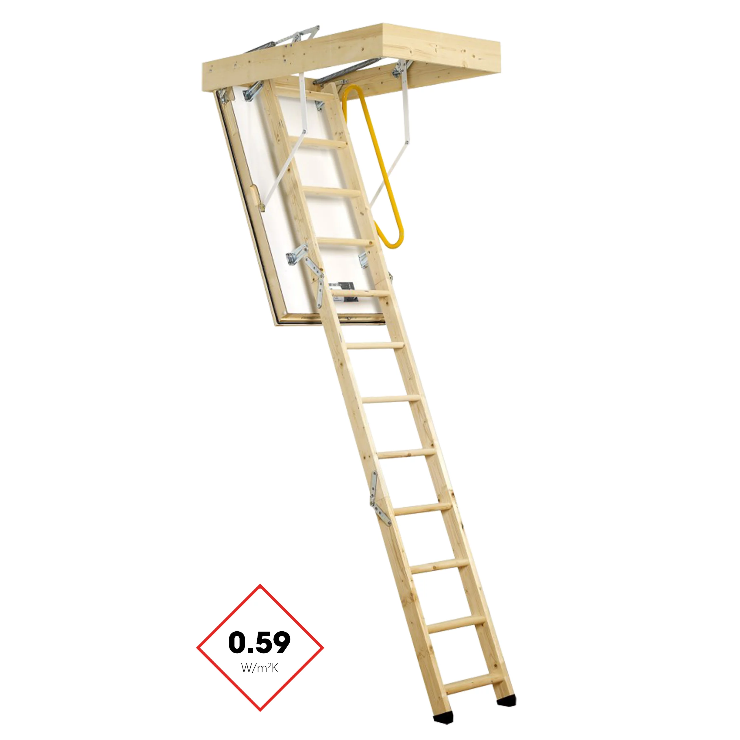 Polar Extrem insulated & airtight attic ladder - 5Merchants